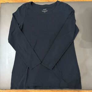 PureJill Black Long Sleeve Top - Size Medium